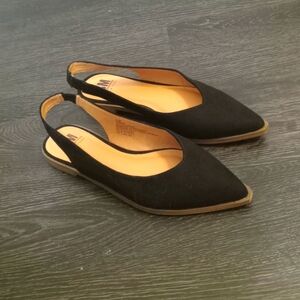 NWOB Steve Madden Slingbacks Black Women's Size 6.5